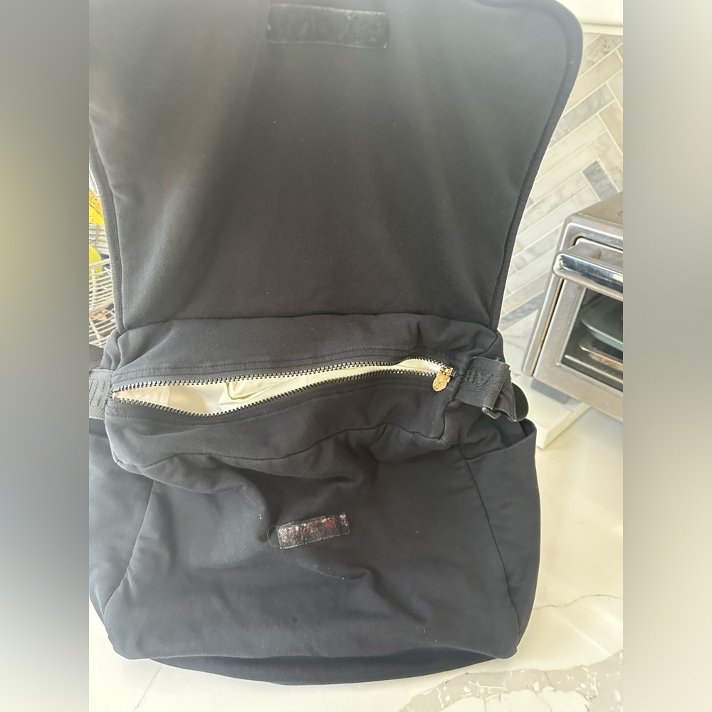 Moschino Diaper black baby diaper bag